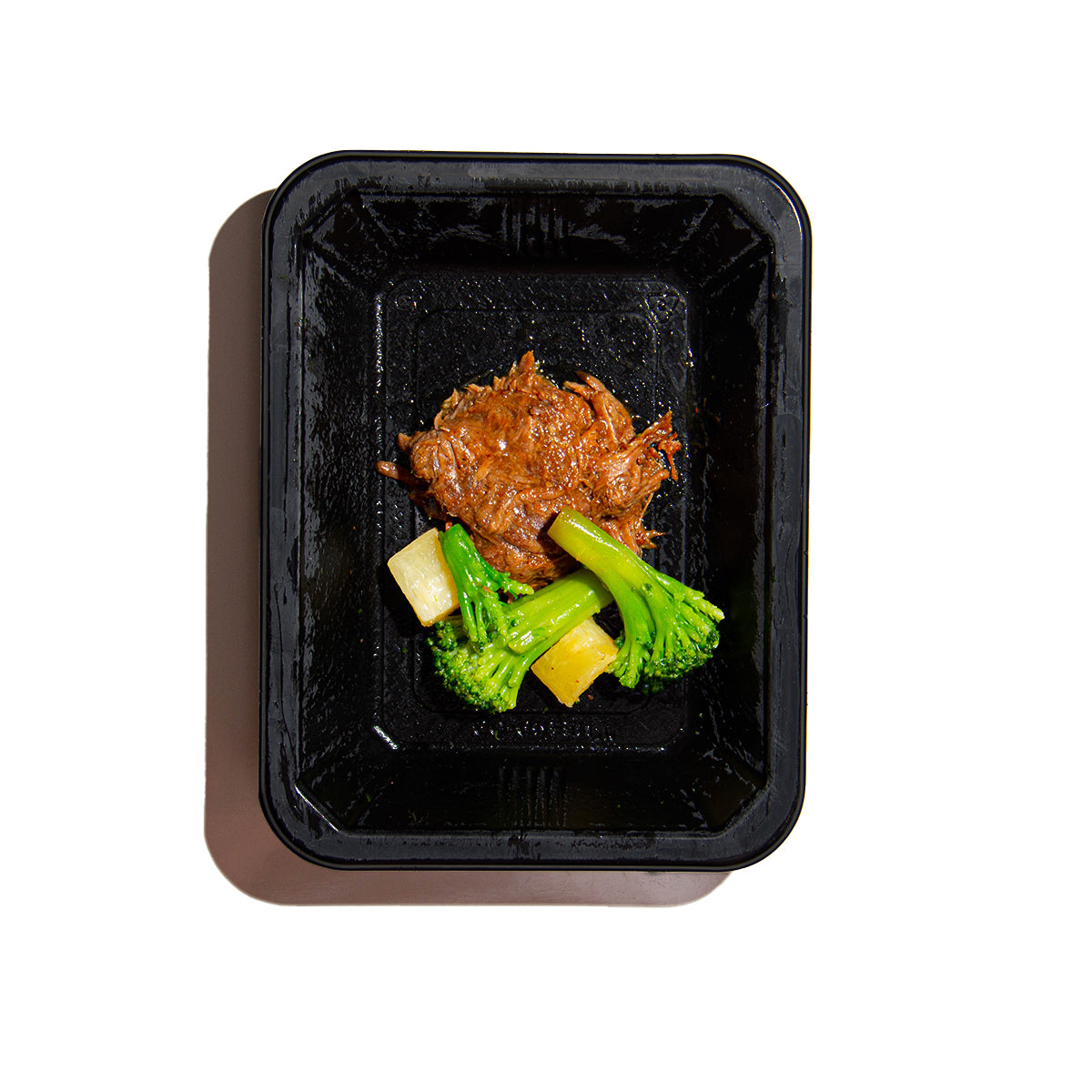 image of MyFitFoods meal -  Hawaiian Beef and Broccolli - bariatric