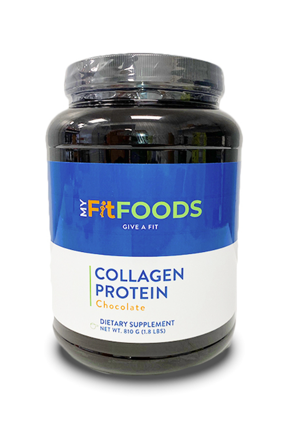 image of MyFitFoods meal - Collagen Protein Powder - chocolate